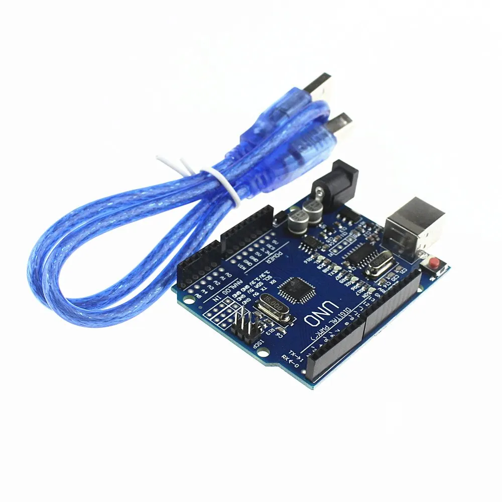 DIY UNO R3 CH340 совместим с Arduino стартовый Обучающий набор USB кабель акриловая