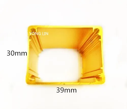 2pcs aluminum box39*30-50mm/Aluminum shell / mobile decoder shell / network adapter shell
2pcs aluminum box39*30-50mm/Aluminum shell / mobile decoder shell / network adapter shell