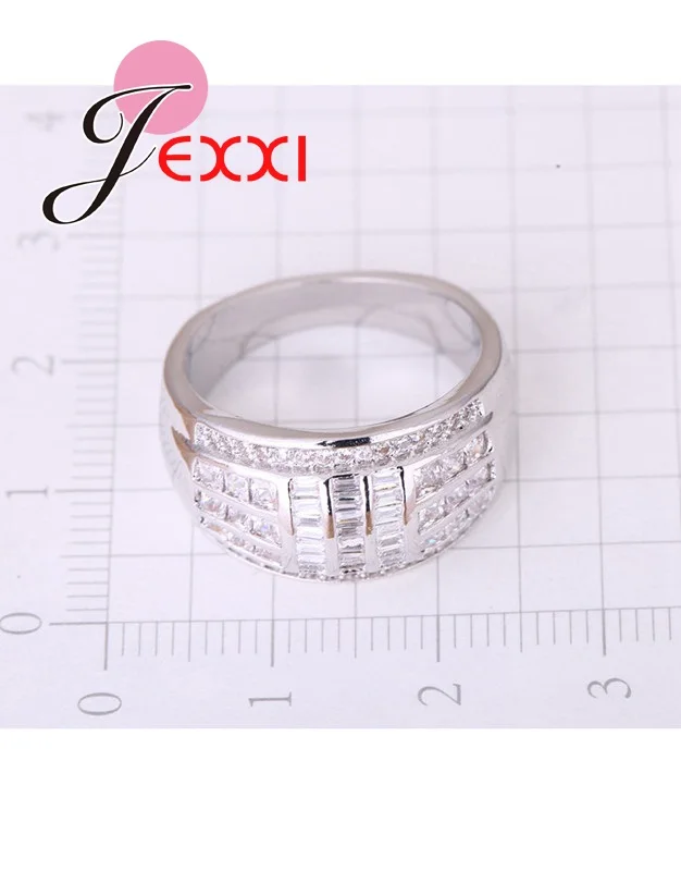 High Quality Fashion Geometric 925 Sterling Silver Cubic Zirconia Bridal Wedding Bands Ring Women Anillos Bijoux
High Quality Fashion Geometric 925 Sterling Silver Cubic Zirconia Bridal Wedding Bands Ring Women Anillos Bijoux