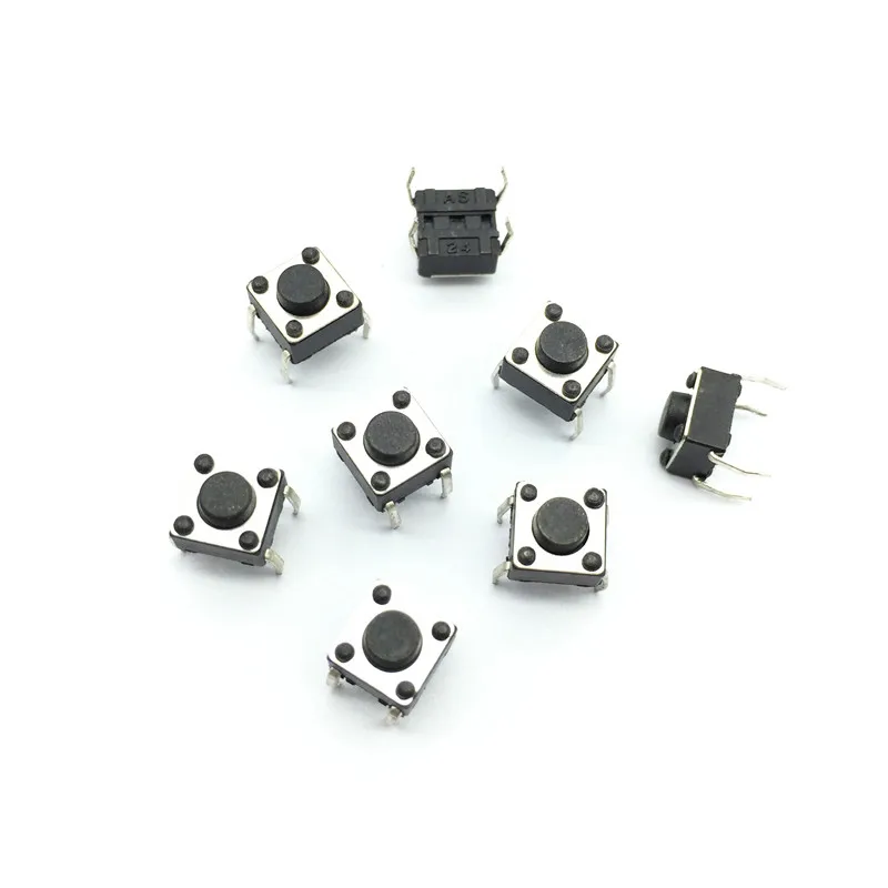 150 Pcs Tact Switch 6x6x4.3 (h) Iron Foot Insert Feature Momentary Contact 4 Pins DC 12V 0.5a Power Switch Button
150 Pcs Tact Switch 6x6x4.3 (h) Iron Foot Insert Feature Momentary Contact 4 Pins DC 12V 0.5a Power Switch Button