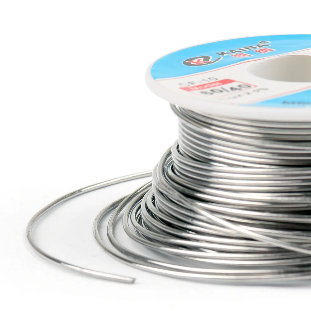 Artudatech 0.8mm 100g 60/40 Rosin Core Tin Lead Solder Wire Soldering Welding Flux 2.0%
Artudatech 0.8mm 100g 60/40 Rosin Core Tin Lead Solder Wire Soldering Welding Flux 2.0%