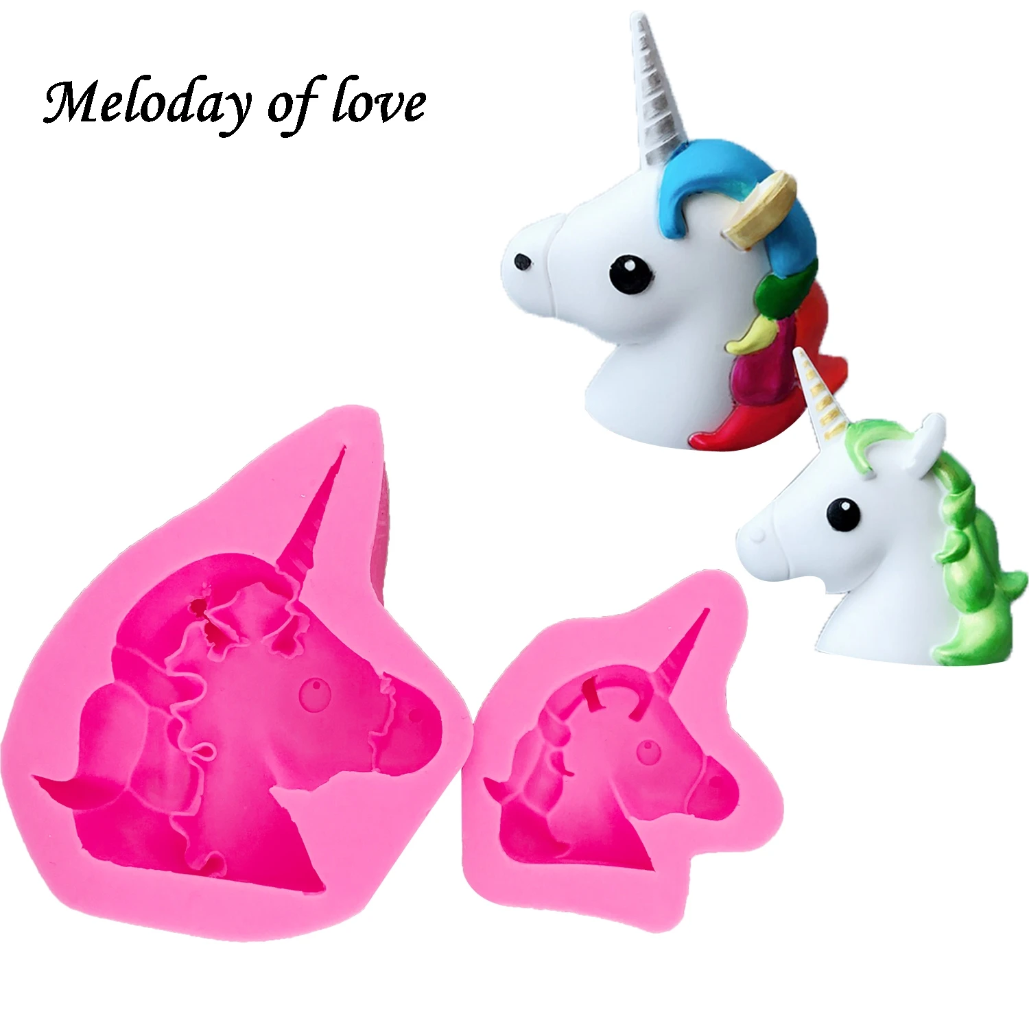 Cartoon unicorn DIY Resin Clay Mold silicone mold Cake decorating Tools Gumpaste fondant chocolate Polymer T1391
Cartoon unicorn DIY Resin Clay Mold silicone mold Cake decorating Tools Gumpaste fondant chocolate Polymer T1391