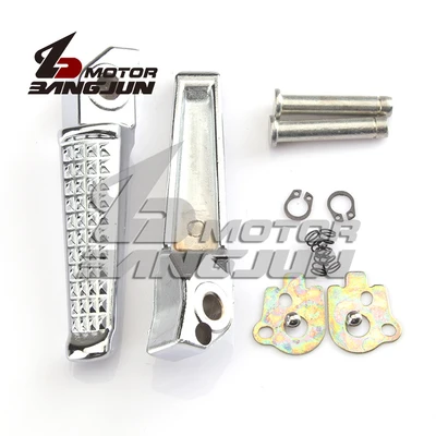 Motorcycle Durable Front & Rear Footrest Foot Peg Fits CBR250 CBR400 VFR400 NSR250
Motorcycle Durable Front & Rear Footrest Foot Peg Fits CBR250 CBR400 VFR400 NSR250