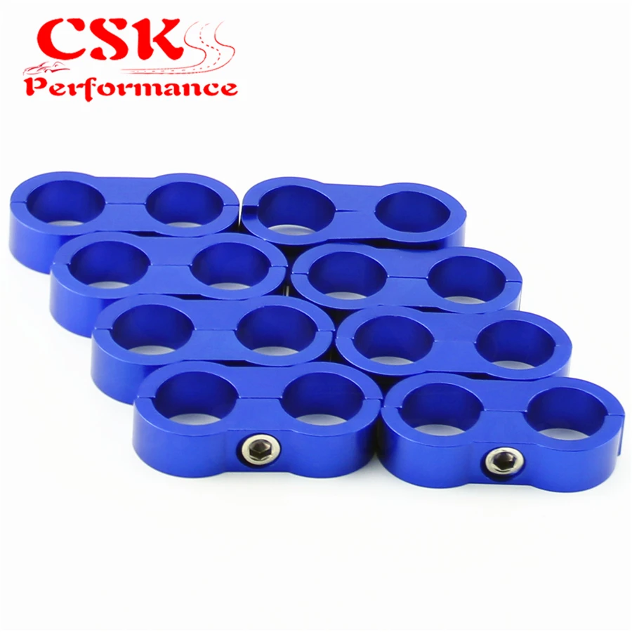 8pcs AN -8 AN8 15.4MM Braided Hose Separator Clamp Fitting Adapter Bracket Blue / black
8pcs AN -8 AN8 15.4MM Braided Hose Separator Clamp Fitting Adapter Bracket Blue / black