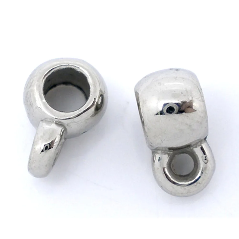 Doreen Box Lovely 300PCs Silver Color Smooth Cup Bail Beads 9x6mm Findings (B03151)
Doreen Box Lovely 300PCs Silver Color Smooth Cup Bail Beads 9x6mm Findings (B03151)