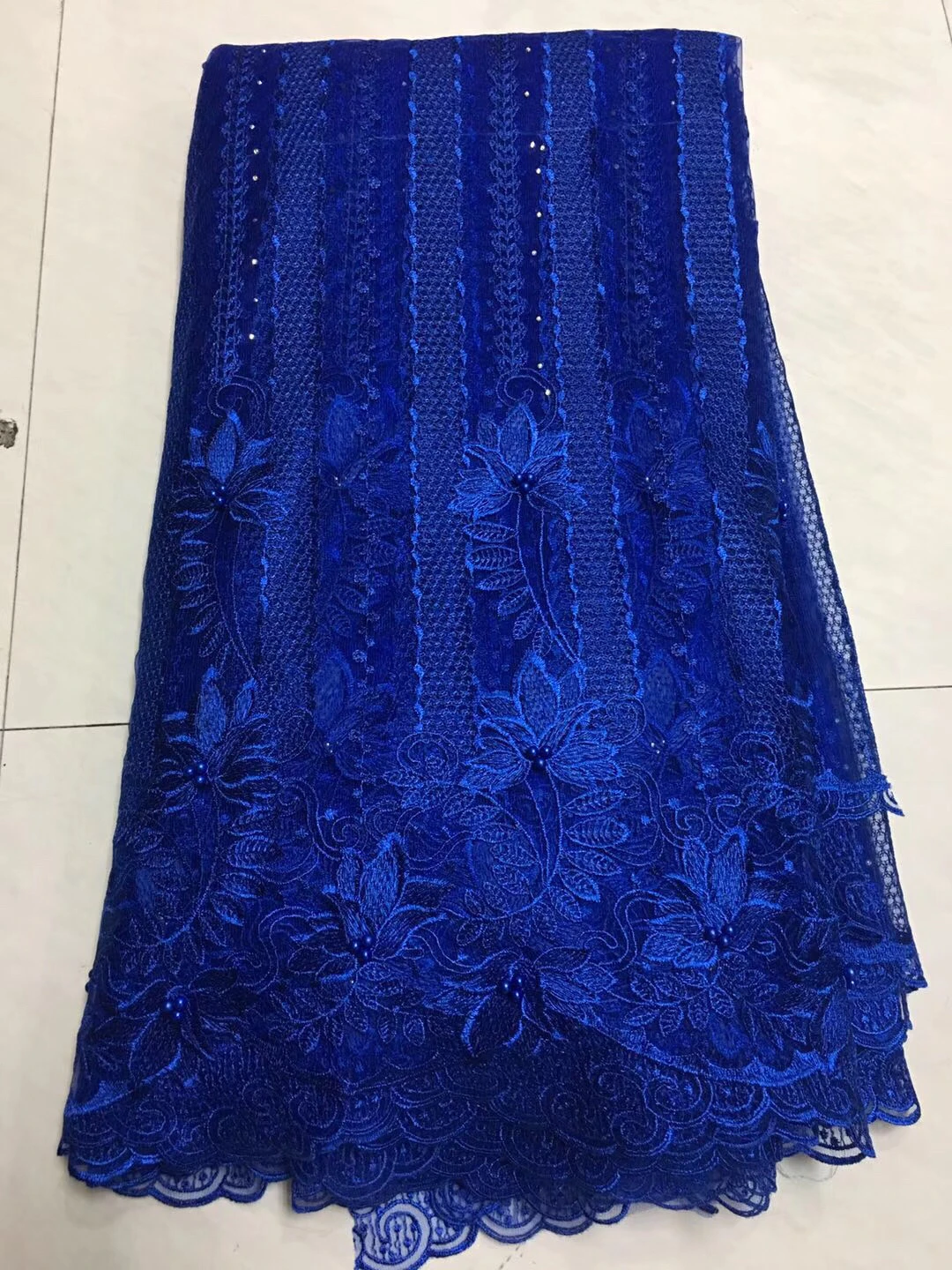 2018 Latest Nigerian Lace Fabric High Quality African Laces Fabric For Wedding Dress Blue French Tulle Lace With Beads LR918
2018 Latest Nigerian Lace Fabric High Quality African Laces Fabric For Wedding Dress Blue French Tulle Lace With Beads LR918