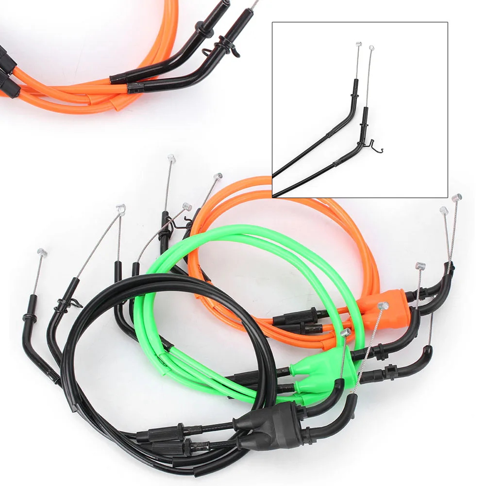Motorcycle Throttle Cables Accelerator Lines Steel Wires 1Pair For Kawasaki Ninja ZX10R 2011 2012 2013 2014 2015
Motorcycle Throttle Cables Accelerator Lines Steel Wires 1Pair For Kawasaki Ninja ZX10R 2011 2012 2013 2014 2015
