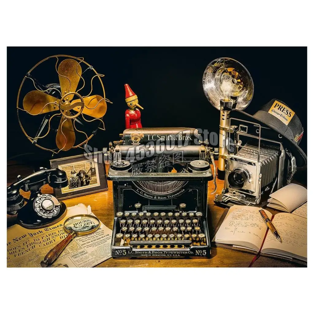 5D DIY алмазная живопись, пишущая машинка, полная Алмазная вышивка, вышивка крестиком, литература, винтажная мозаика Стразы, рождественские по...
5D DIY алмазная живопись, пишущая машинка, полная Алмазная вышивка, вышивка крестиком, литература, винтажная мозаика Стразы, рождественские по...