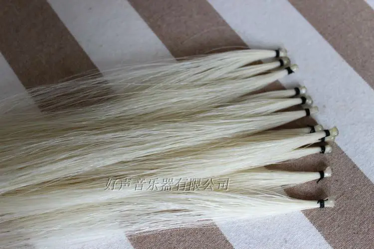 60 hanks natural white Mongolia horsetail violin &viola&cello bow hair free shipping violin parts&accesories
60 hanks natural white Mongolia horsetail violin &viola&cello bow hair free shipping violin parts&accesories