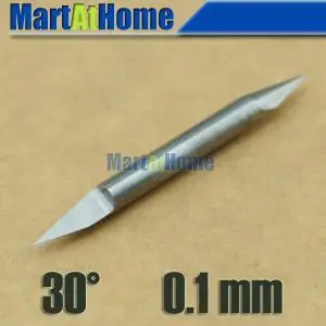 100pcs/lot High-precision 30 Degree 0.1mm Carbide Double Headed PCB Engraving V Bits CNC Router Tool 30 Deg #SM514 @SD
100pcs/lot High-precision 30 Degree 0.1mm Carbide Double Headed PCB Engraving V Bits CNC Router Tool 30 Deg #SM514 @SD