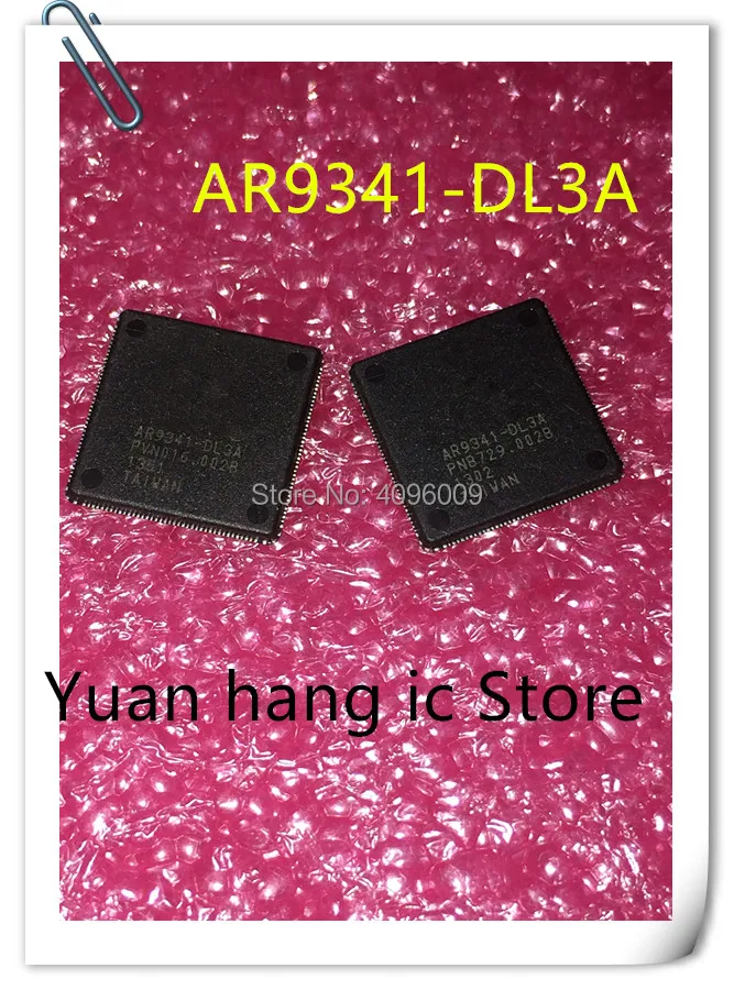 5 шт./лот AR9341-DL3A AR9341 DL3A QFN оригинальный беспроводной чип маршрутизатора
5 шт./лот AR9341-DL3A AR9341 DL3A QFN оригинальный беспроводной чип маршрутизатора