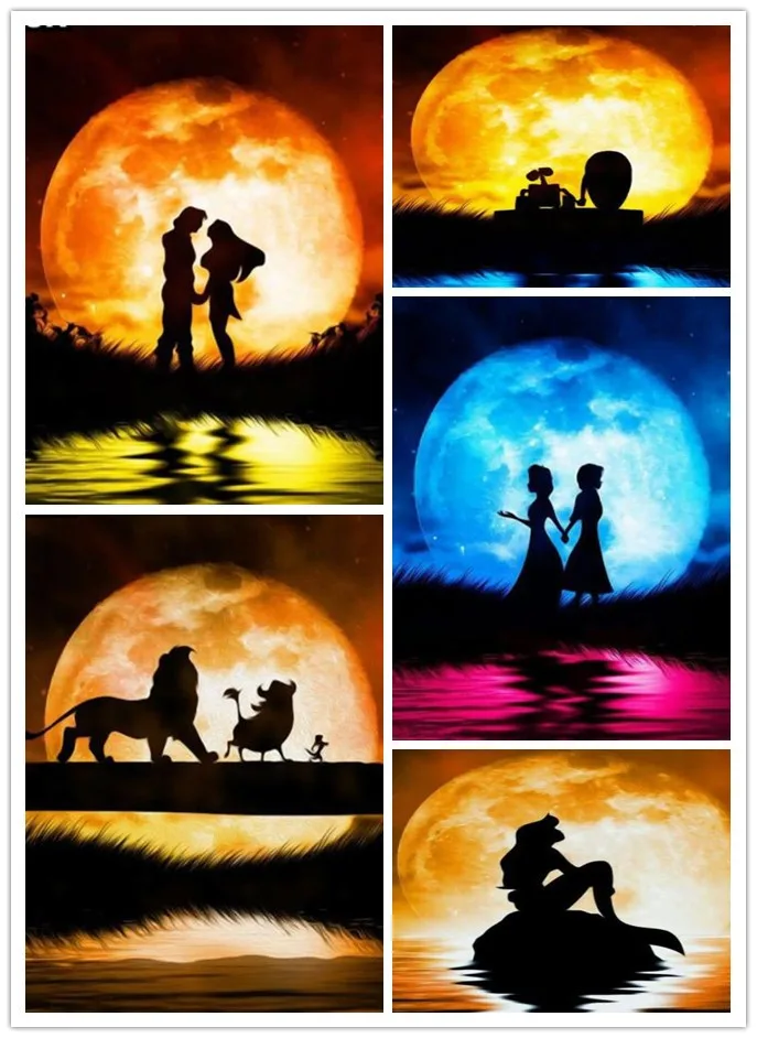 TOUOILP Full Square 5D DIY Diamond Embroidery "Cartoon moonlight" Diamond Painting Cross Stitch Mosaic Decor Gift
TOUOILP Full Square 5D DIY Diamond Embroidery "Cartoon moonlight" Diamond Painting Cross Stitch Mosaic Decor Gift
