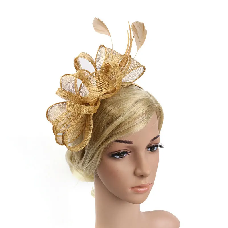 

Women Fascinator Headband Aliceband Cocktail Royal Ascot Race Lady's Day Headpiece Accessories