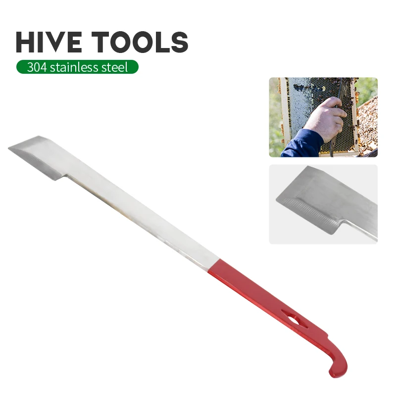 Beekeeping Stainless Steel J Type Hive Tool Beekeeper Scraper Red Tail Beekeeping Tools Scraper Home Beekeeping tools
Beekeeping Stainless Steel J Type Hive Tool Beekeeper Scraper Red Tail Beekeeping Tools Scraper Home Beekeeping tools