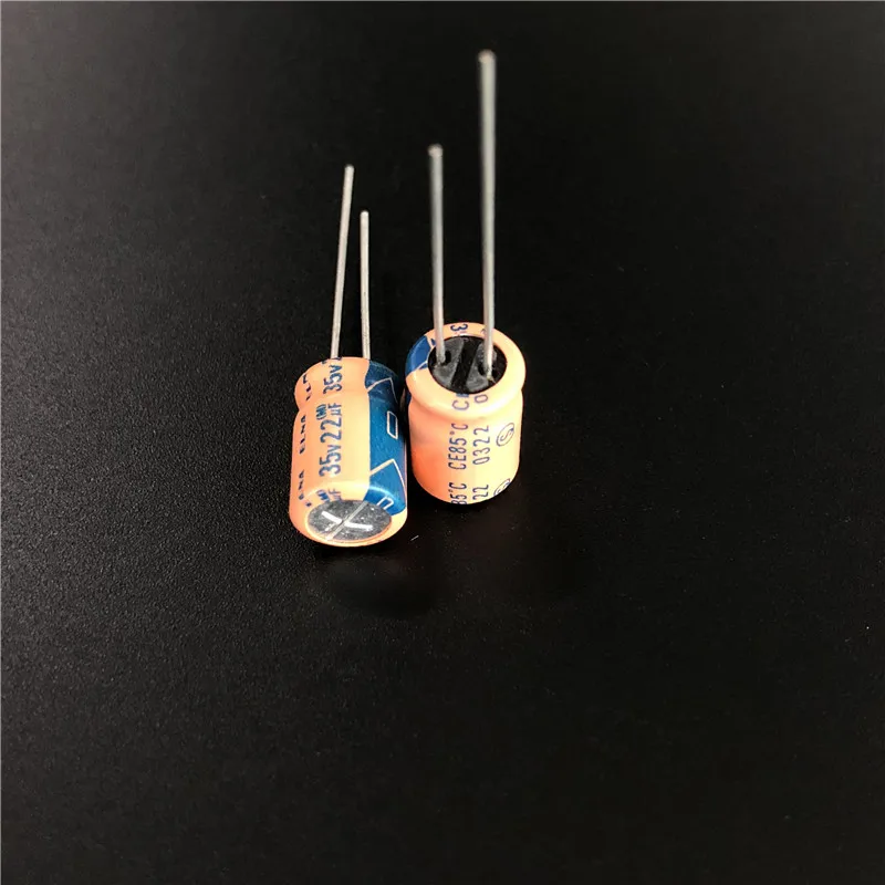 5 шт./50 шт. 22 МКФ 35 в ELNA 8x11 мм оранжевый 35V22uF аудио конденсатор Электронные
