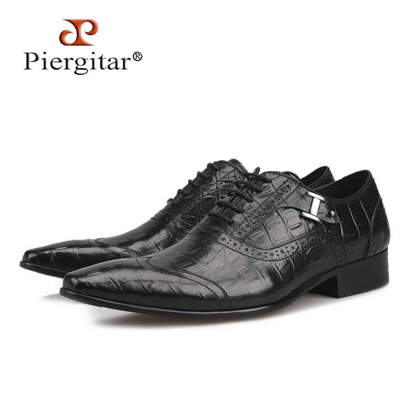 Piergitar 2018 new Black Genuine Leather Men Dress Shoes Formal Business Shoes Wedding Dresses Shoes Lace-up men Oxford Shoes
Piergitar 2018 new Black Genuine Leather Men Dress Shoes Formal Business Shoes Wedding Dresses Shoes Lace-up men Oxford Shoes