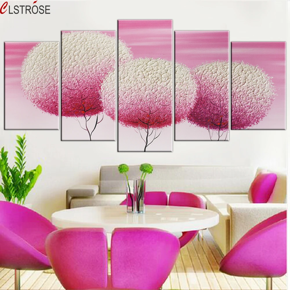 CLSTROSE 5 Pieces/set Canvas Painting Modern Wall Art Adornment Decoration Print Flowers Canvas Pictures Abstract Unframed
CLSTROSE 5 Pieces/set Canvas Painting Modern Wall Art Adornment Decoration Print Flowers Canvas Pictures Abstract Unframed