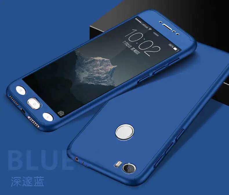 Чехол для телефона Xiaomi Mi Max MiMax2 360 градусов с закаленным стеклом | Мобильные