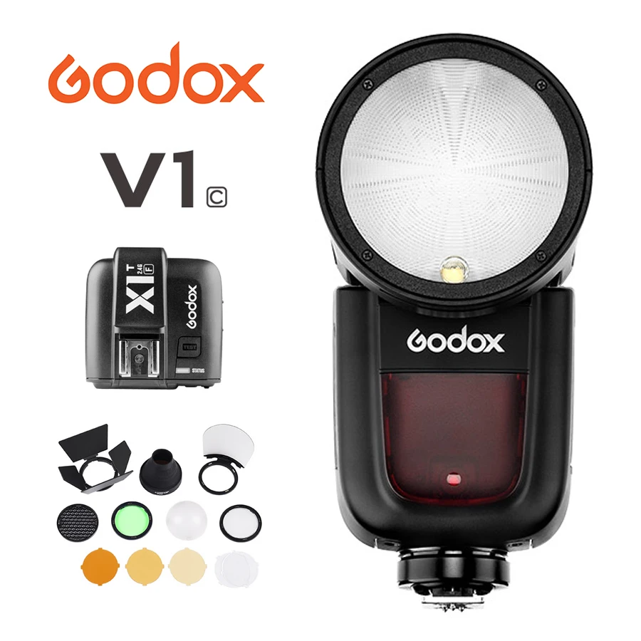 in stock!! Godox V1 V1C Speedlight Flash TTL Li-ion Round Head On-Camera Flash for Canon EOS Cameras with AKR1 X1T XPRO
in stock!! Godox V1 V1C Speedlight Flash TTL Li-ion Round Head On-Camera Flash for Canon EOS Cameras with AKR1 X1T XPRO
