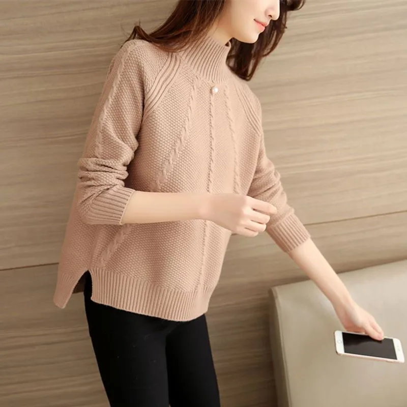 Fashion Women Sweaters and Pullovers 2018 new Fall Winter casual female Knitted Sweaters Jumper Turleneck Turn Casual tops AS27
Fashion Women Sweaters and Pullovers 2018 new Fall Winter casual female Knitted Sweaters Jumper Turleneck Turn Casual tops AS27