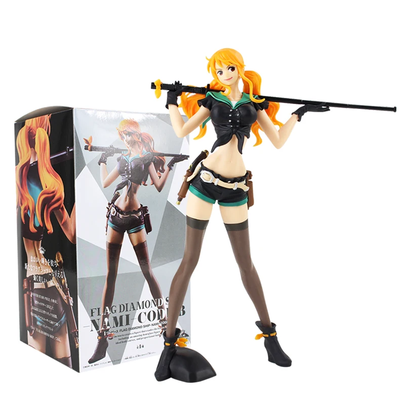 24cm Anime Flag Diamond Ship Nami Code:B Figurine PVC Action Figure Collection Model Toys
24cm Anime Flag Diamond Ship Nami Code:B Figurine PVC Action Figure Collection Model Toys