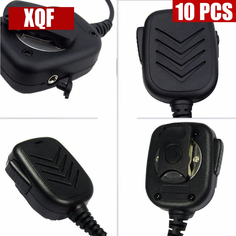 XQF 10 шт. 2-контактный микрофон для динамика с PTT для Icom двухсторонняя радиосвязь
XQF 10 шт. 2-контактный микрофон для динамика с PTT для Icom двухсторонняя радиосвязь