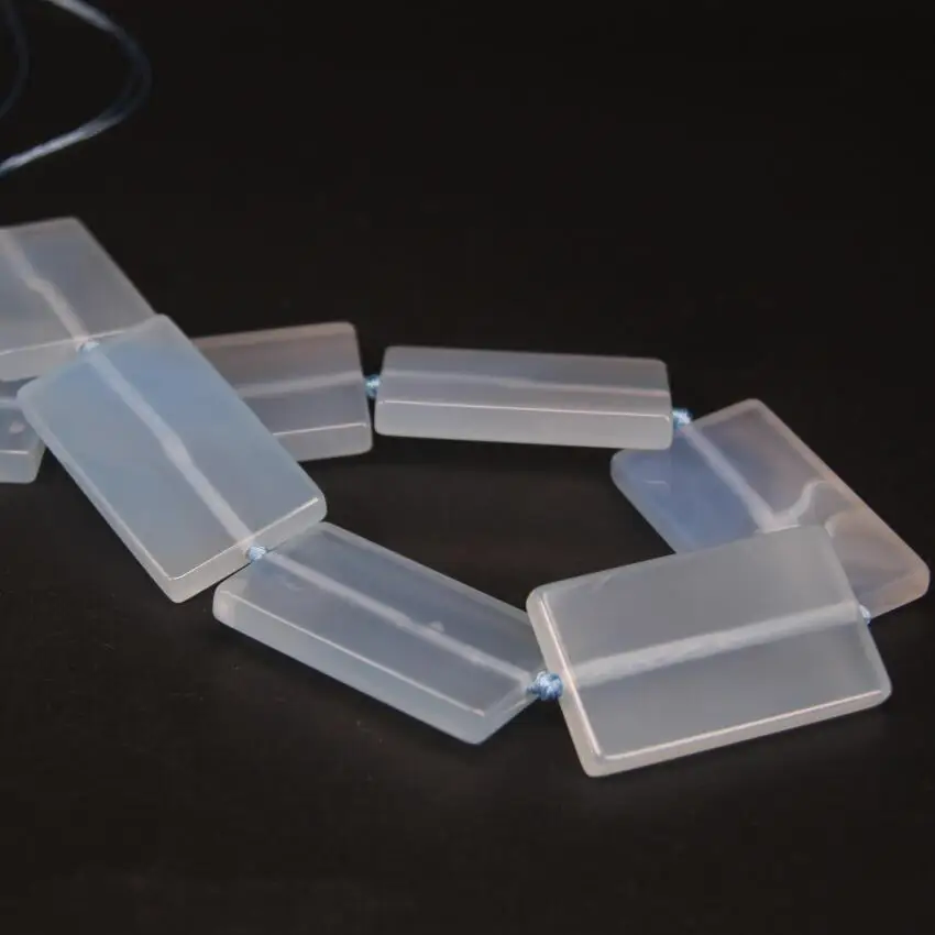 AA Quality 8pcs/strand Light Blue Natural Gems Agates Drilled Rectangular Slab Loose Beads,Onxy Slice Nugget Pendants Jewelry
AA Quality 8pcs/strand Light Blue Natural Gems Agates Drilled Rectangular Slab Loose Beads,Onxy Slice Nugget Pendants Jewelry