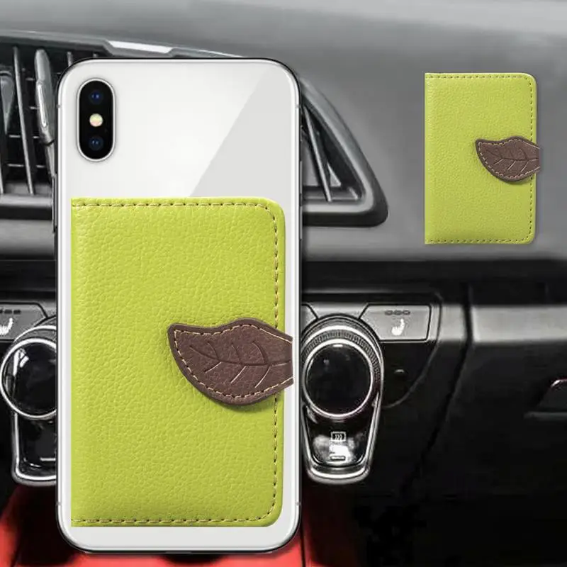 Women Men Card Bag Cell Phone Wallet Case Credit Holder Pocket PU Leather Purse Portable Adhesive Phone Storage Case
Women Men Card Bag Cell Phone Wallet Case Credit Holder Pocket PU Leather Purse Portable Adhesive Phone Storage Case