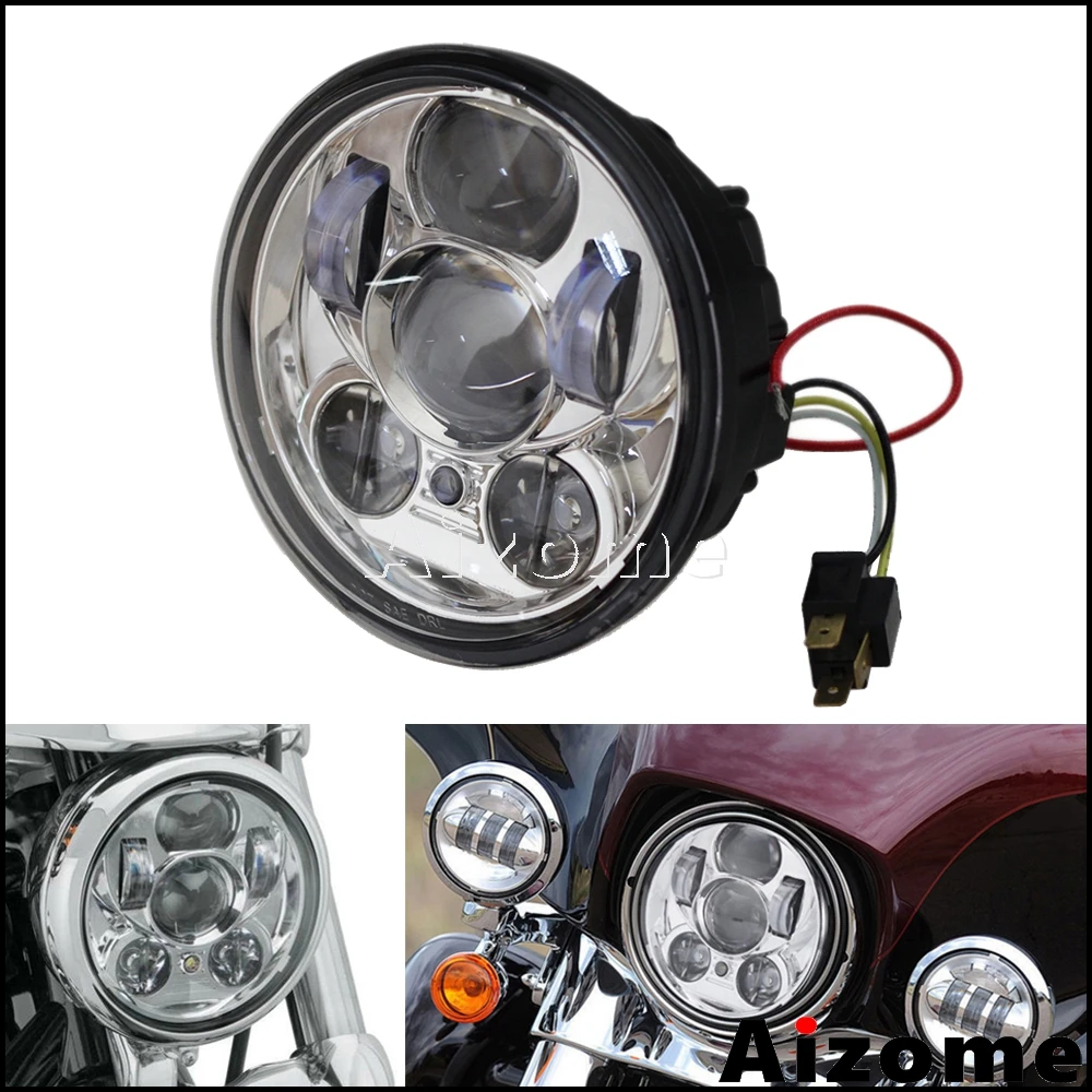 Хромированная мотоциклетная светодиодная фара 5 3/4 дюйма, фара для Harley Sportster Dyna Softail XL 1200 883 FXD FXS
Хромированная мотоциклетная светодиодная фара 5 3/4 дюйма, фара для Harley Sportster Dyna Softail XL 1200 883 FXD FXS