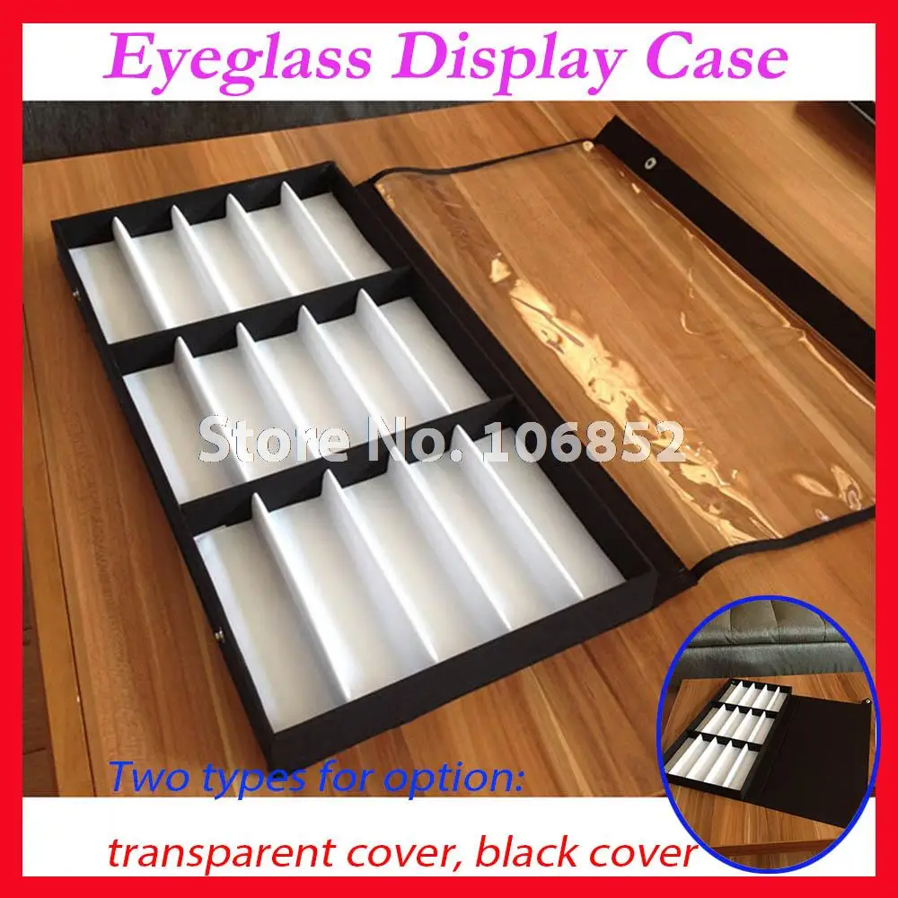 15A15B eyeglasses display case glasses storage box accommodate 15pcs of optical frames