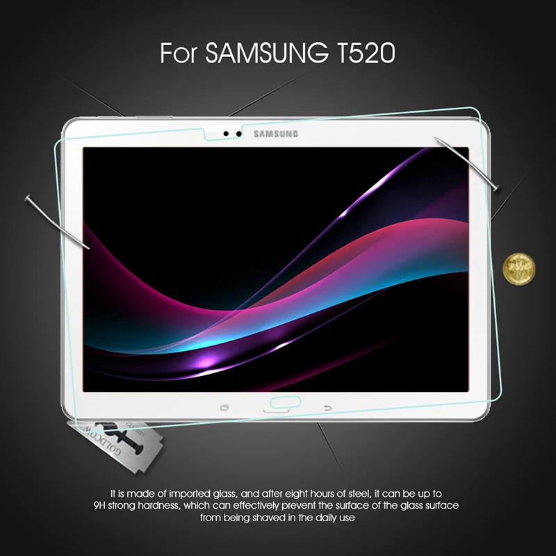 Защитное стекло для Samsung Galaxy Tab Pro T520 T521 T525 10 1 2 шт. | Мобильные телефоны и аксессуары