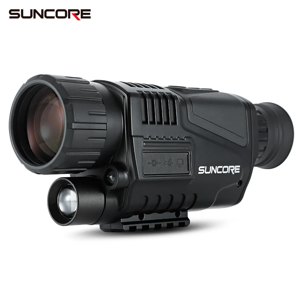 SUNCORE 5X40 Night Vision Monocular and 200M Infrared High-Definition HD Camera Features Hunting Family Safety Infrared Night Vi
SUNCORE 5X40 Night Vision Monocular and 200M Infrared High-Definition HD Camera Features Hunting Family Safety Infrared Night Vi