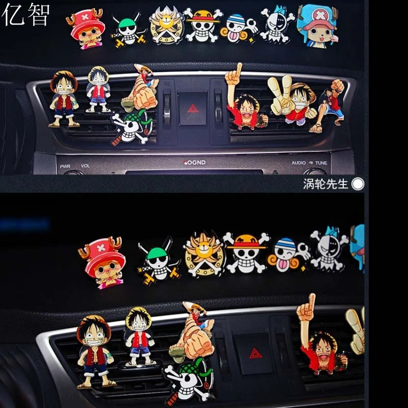 Автомобиль духи one piece Творческий мультфильм куклы Прохладный Стиль выход