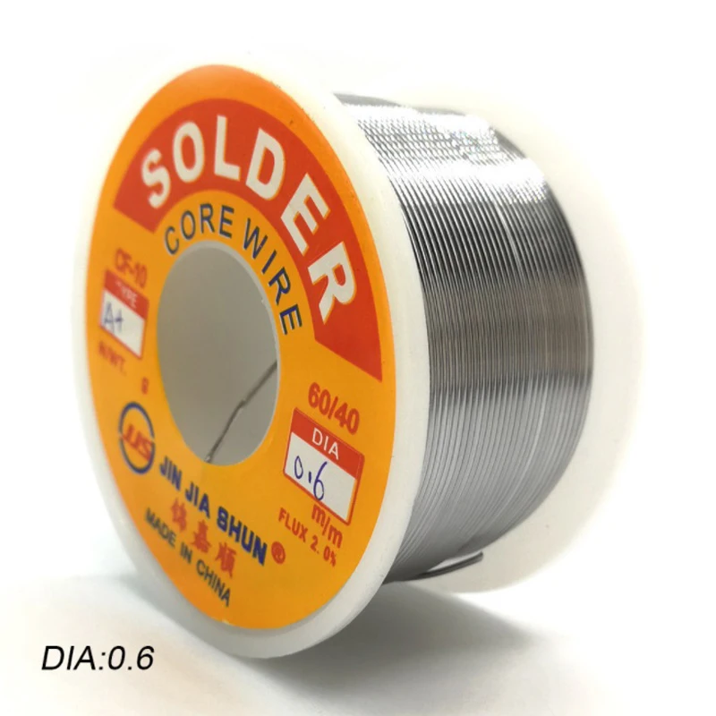 Tin Lead Rosin Core Solder Wire 0.8mm 60% SN, 40% PB, 2.0% Flux for Most Electrical Repair Soldering Purpose 0.22lb
Tin Lead Rosin Core Solder Wire 0.8mm 60% SN, 40% PB, 2.0% Flux for Most Electrical Repair Soldering Purpose 0.22lb