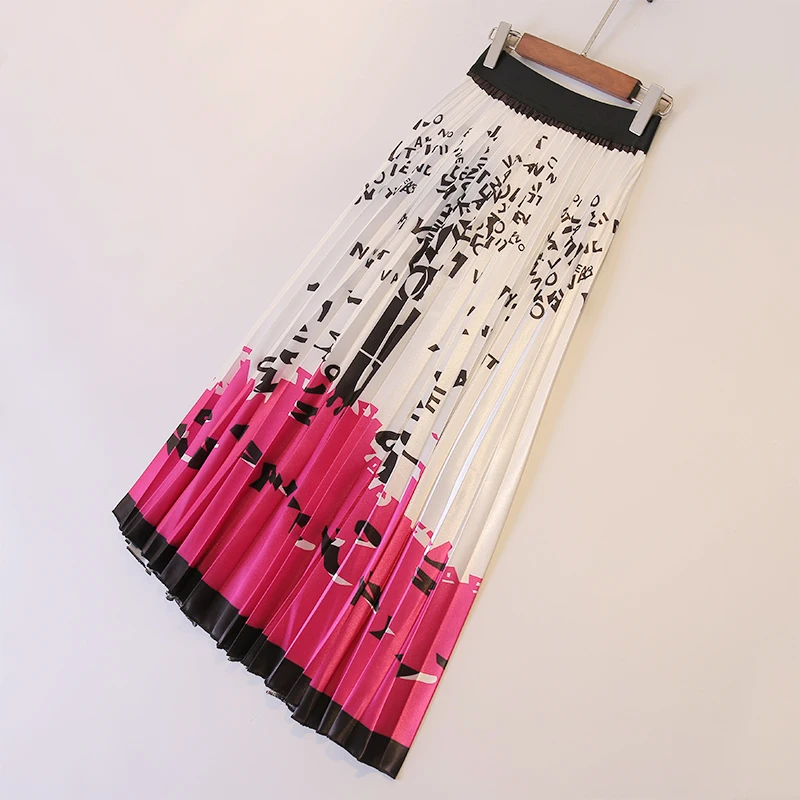 Women's Ankle-Length stylish Fashion Skirt Girl's Summer High Quality alphabet Printed Cartoon Casual Chic Jupe
Women's Ankle-Length stylish Fashion Skirt Girl's Summer High Quality alphabet Printed Cartoon Casual Chic Jupe