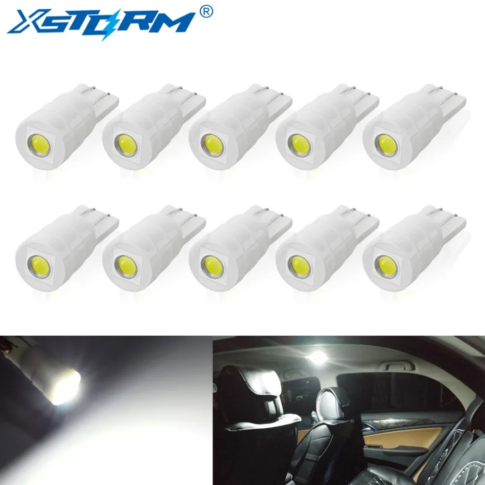 10Pcs T10 LED W5W 168 194 LED Bulb Ceramic Car Dome Reading Lamp License Plate Light Clearance 6000K White 12V Auto
10Pcs T10 LED W5W 168 194 LED Bulb Ceramic Car Dome Reading Lamp License Plate Light Clearance 6000K White 12V Auto