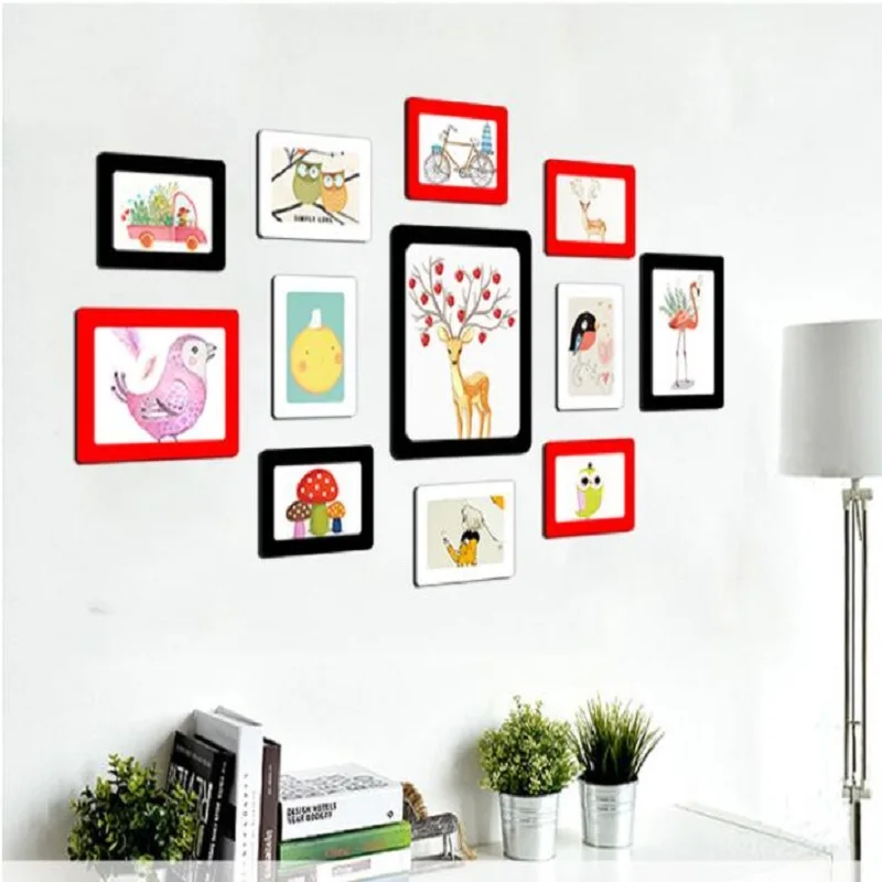 UBRUSH Photo Frame PVC magnetic 5inch 6 Inch Photo Frame DIY Picture Album Home Decoration Can be removed without trace Frame
UBRUSH Photo Frame PVC magnetic 5inch 6 Inch Photo Frame DIY Picture Album Home Decoration Can be removed without trace Frame