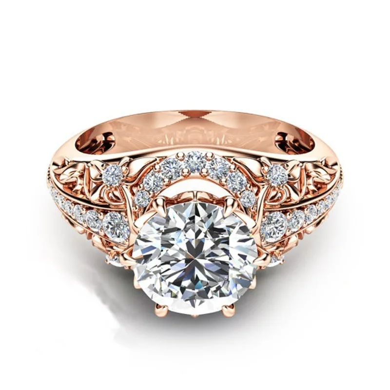 2021 New 585 Rose Gold Fashion Retro Flower Engagement Ring Jewelry For Women Fashion Promise Rings
2021 New 585 Rose Gold Fashion Retro Flower Engagement Ring Jewelry For Women Fashion Promise Rings