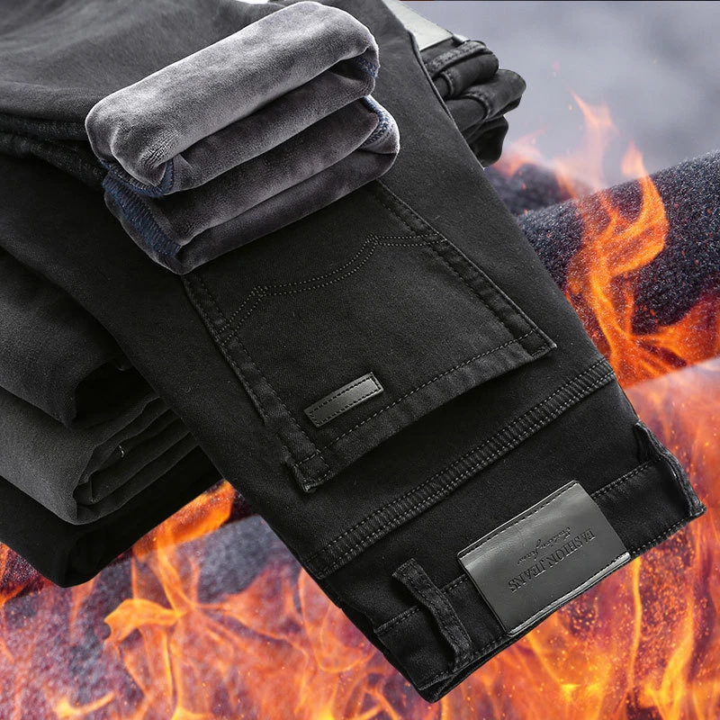 ICPANS Fleece Warm Winter Jeans Men Stretch Elasitc Straight Classic Black Denim Jeans Men Regular Fit 2018 Plus Size
ICPANS Fleece Warm Winter Jeans Men Stretch Elasitc Straight Classic Black Denim Jeans Men Regular Fit 2018 Plus Size
