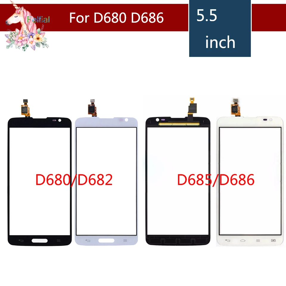 High Quality 5.5" For LG G Pro Lite D680 D682 and D685 D686 Touch Screen Digitizer Sensor Outer Glass Lens Panel Replacement
High Quality 5.5" For LG G Pro Lite D680 D682 and D685 D686 Touch Screen Digitizer Sensor Outer Glass Lens Panel Replacement