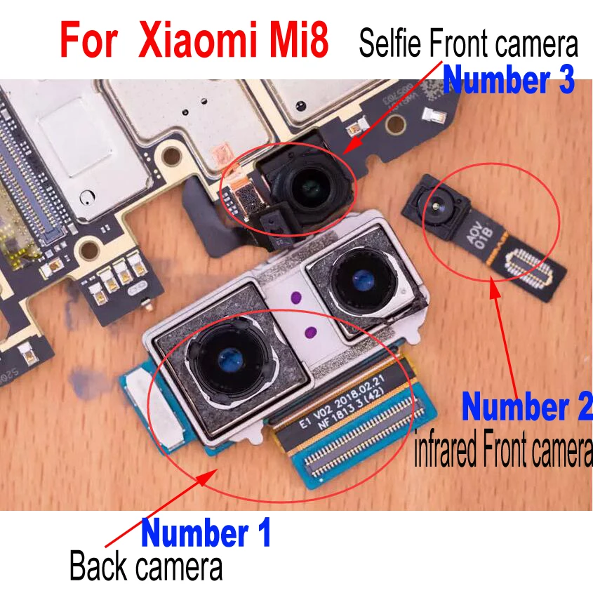 Модуль для камеры Xiaomi 8 Mi8 M8 Mi 8, Лучший модуль для основной и большой задней камеры, гибкий кабель для маленькой фронтальной камеры, детали дл...
Модуль для камеры Xiaomi 8 Mi8 M8 Mi 8, Лучший модуль для основной и большой задней камеры, гибкий кабель для маленькой фронтальной камеры, детали дл...