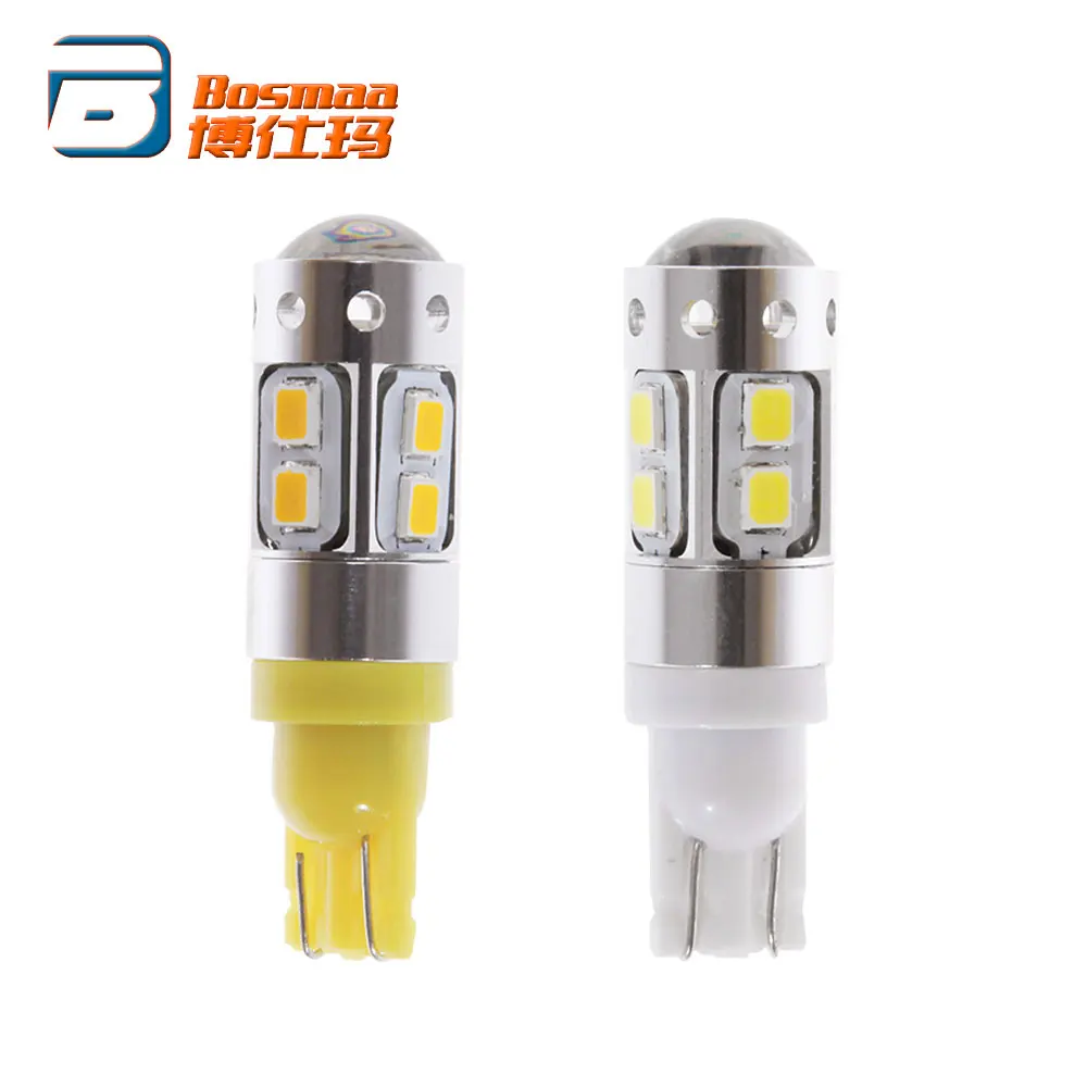 2PCS BOSMAA T10 W5W 194 920 912 921 10SMD 2835 LED 250LM Clearance Parking Lamp License Plate Light Reading Dome Map Bulbs
2PCS BOSMAA T10 W5W 194 920 912 921 10SMD 2835 LED 250LM Clearance Parking Lamp License Plate Light Reading Dome Map Bulbs