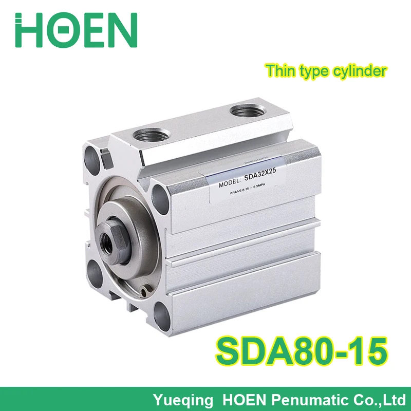 Airtac Type SDA80-15 Pneumatic Compact Cylinder 80mm Bore 15mm Stroke Double Action SDA series SDA80*15
Airtac Type SDA80-15 Pneumatic Compact Cylinder 80mm Bore 15mm Stroke Double Action SDA series SDA80*15