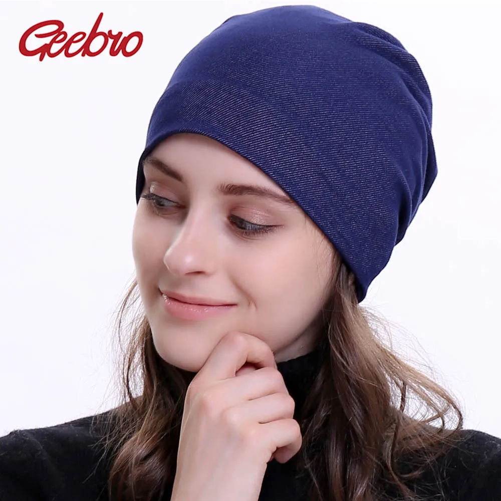 Geebro Women's Beanie Hat 2020 New Plain Cotton Jean Slouchy Beanie for Women Knitted Hats Ladies Denim Skullies Beanies Cap
Geebro Women's Beanie Hat 2020 New Plain Cotton Jean Slouchy Beanie for Women Knitted Hats Ladies Denim Skullies Beanies Cap