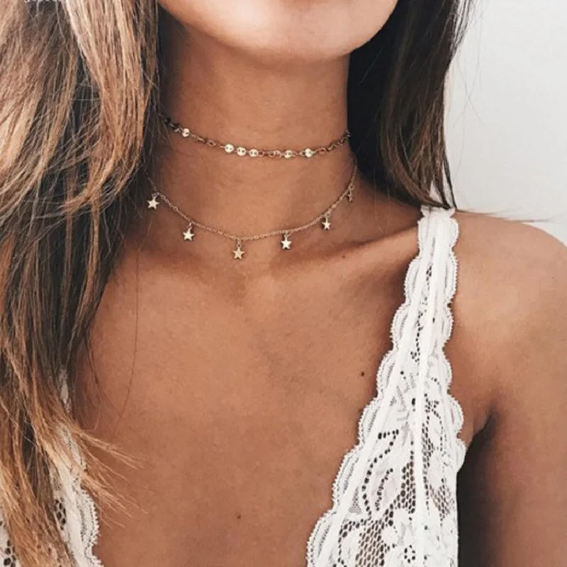 Fashion Double Bohemian Round Alloy Pendant Necklace Retro Layered Jewelry Party Gift Jewelry 2019 Women's Necklace
Fashion Double Bohemian Round Alloy Pendant Necklace Retro Layered Jewelry Party Gift Jewelry 2019 Women's Necklace