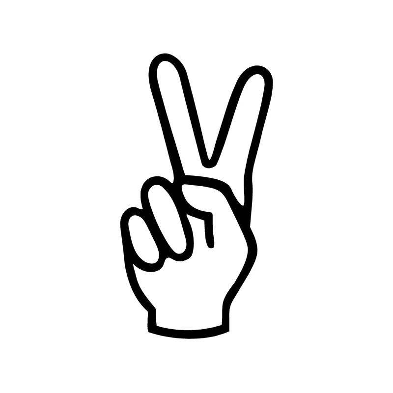 7.9cm*14.7cm Peace Sign Hand Funny Vinyl Decal Car Window Bumper Sticker S6-3257
7.9cm*14.7cm Peace Sign Hand Funny Vinyl Decal Car Window Bumper Sticker S6-3257