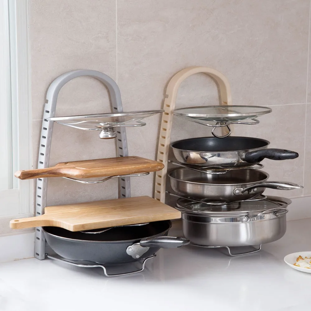 OTHERHOUSE Kitchen Organizer Pots Storage Rack Holder Shelf Cookware Pan Lid Pot Holders Rack Stand Kitchen Accessories
OTHERHOUSE Kitchen Organizer Pots Storage Rack Holder Shelf Cookware Pan Lid Pot Holders Rack Stand Kitchen Accessories