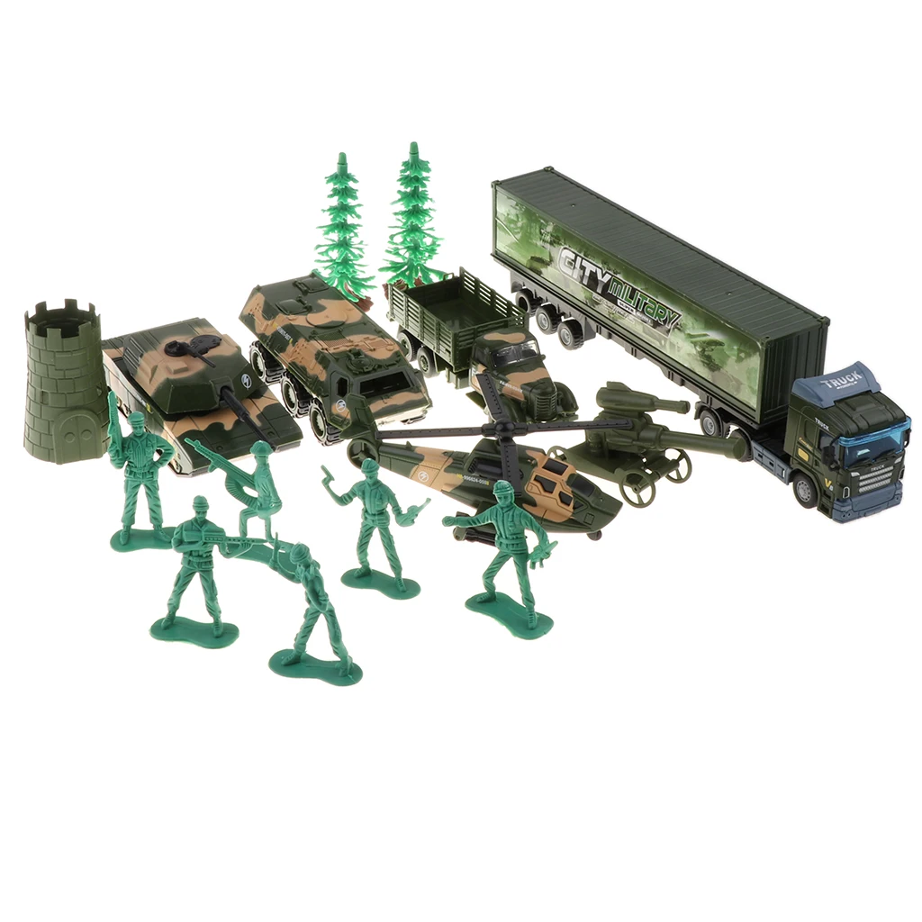 Alloy Die-cast Pull Back Toy 1:52 Scale Military Truck Model Playset with Army Men and other Accessories, for Kids & Children
Alloy Die-cast Pull Back Toy 1:52 Scale Military Truck Model Playset with Army Men and other Accessories, for Kids & Children