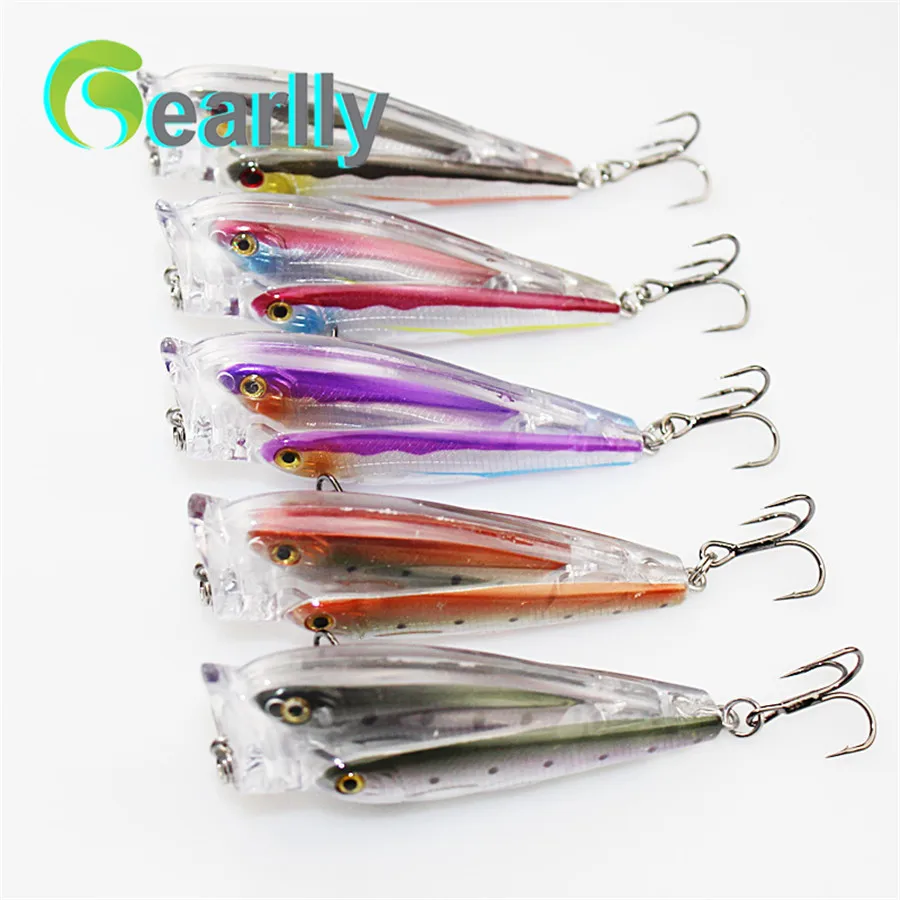 5 PCS/Lot Gearlly PO008 75mm 12.5g Fishing Popper Style Artificial Group Fish Floating Hard Lures fishing lures Fish Bait
5 PCS/Lot Gearlly PO008 75mm 12.5g Fishing Popper Style Artificial Group Fish Floating Hard Lures fishing lures Fish Bait
