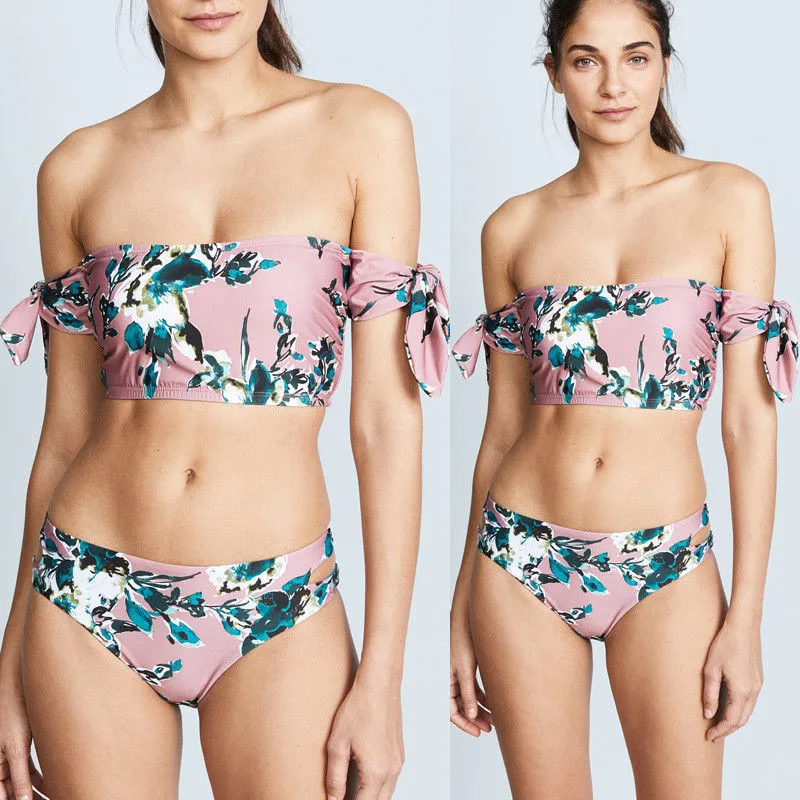 2018 Women High Waist Bikini Set Push-up Padded Bra Swimsuit New Sexy Off-shoulder Triangle Swimwear Bathing Brazilian Biquini
2018 Women High Waist Bikini Set Push-up Padded Bra Swimsuit New Sexy Off-shoulder Triangle Swimwear Bathing Brazilian Biquini